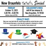New Braunfels ASL Social Flyer